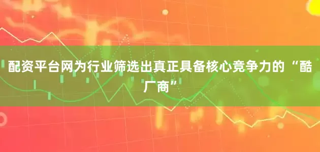 配资平台网为行业筛选出真正具备核心竞争力的 “酷厂商”