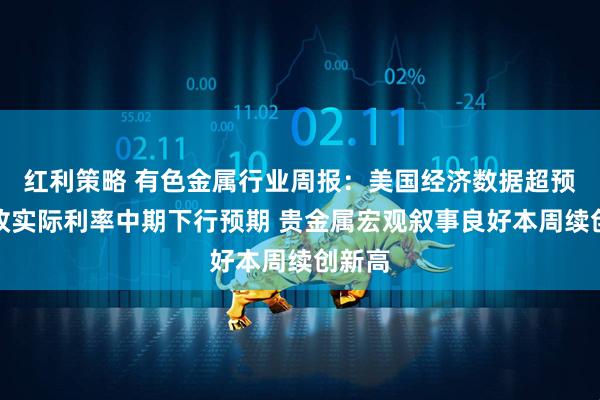 红利策略 有色金属行业周报：美国经济数据超预期不改实际利率中期下行预期 贵金属宏观叙事良好本周续创新高